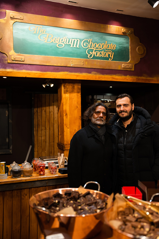 Handcrafted pralines