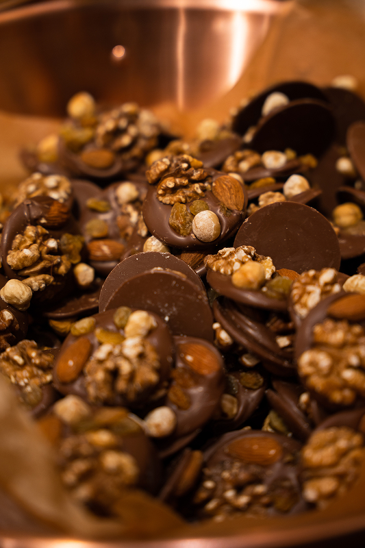 Handcrafted pralines